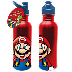 Metal Canteen Bottle Super Mario (Mario)