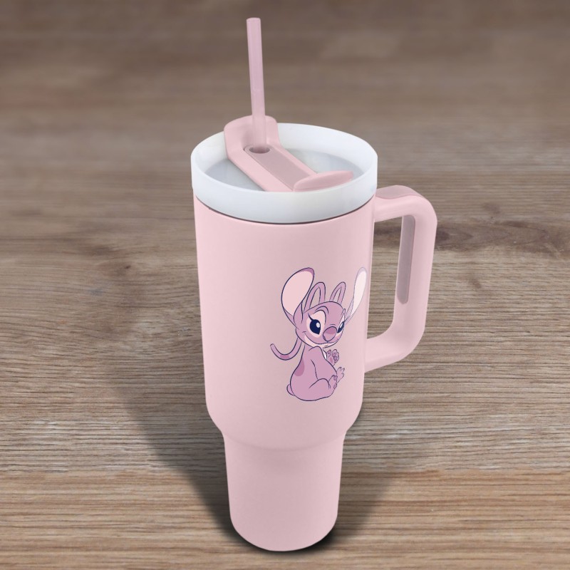 Tumbler - Lilo &amp; Stitch (Angel sitting) 1200ml
