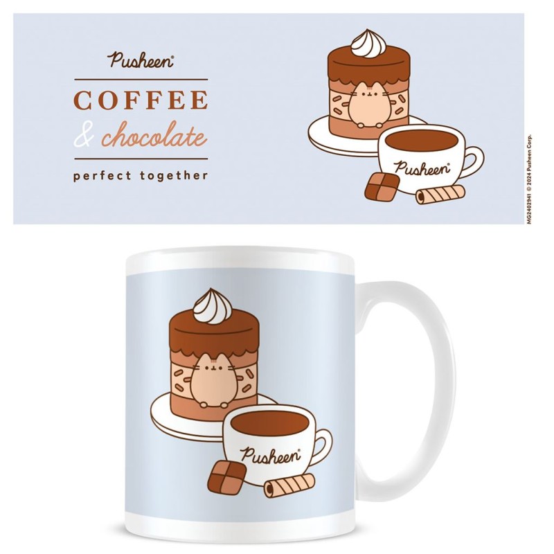 Pod Mug Pusheen (Coffee &amp; Chocolate Perfect Together) White