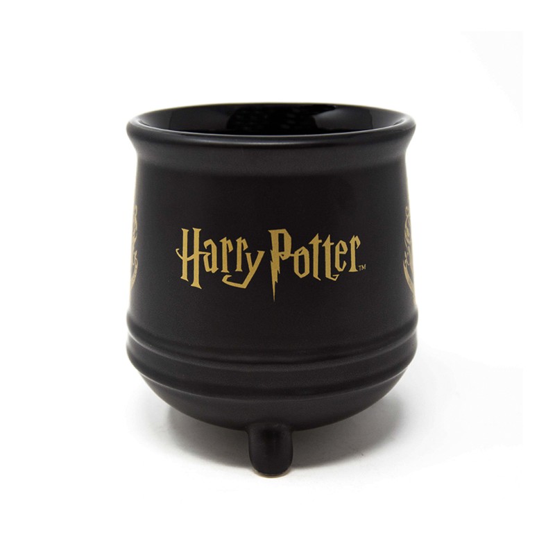 Ceramic Cauldron Mug Harry Potter Hogwarts Crest EU