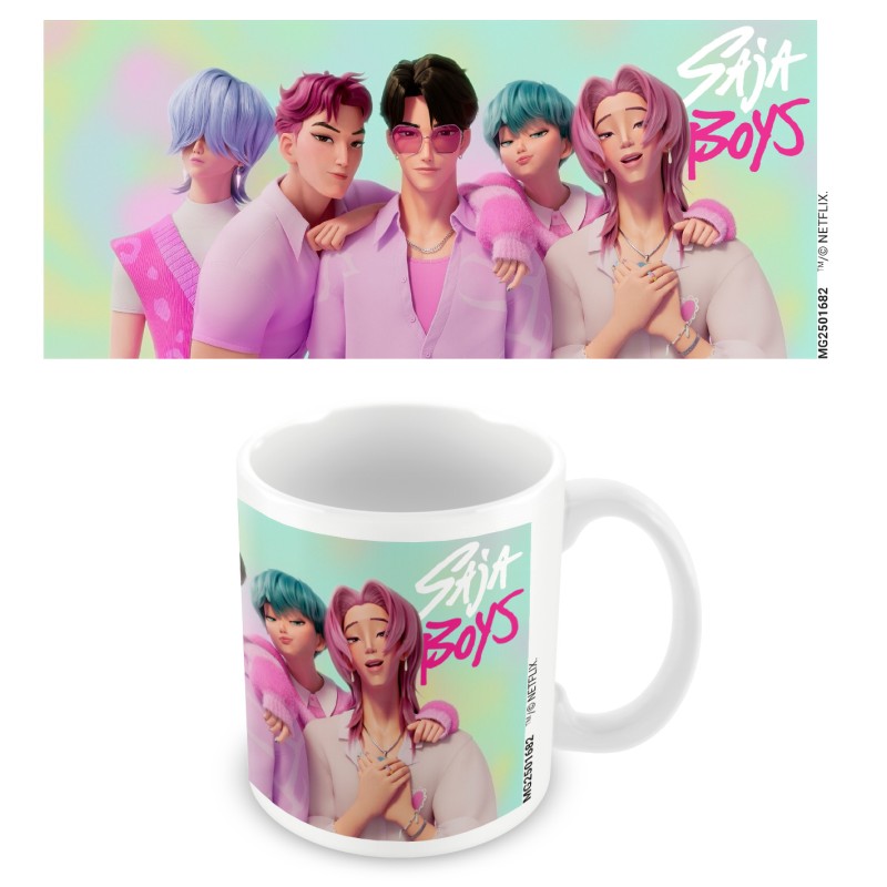 Mug K-Pop Demon Hunters (Saja Boys) White Pod