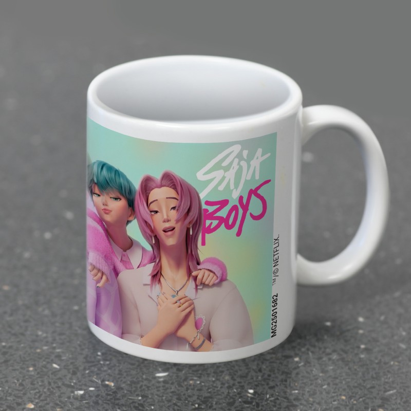 Mug K-Pop Demon Hunters (Saja Boys) White Pod