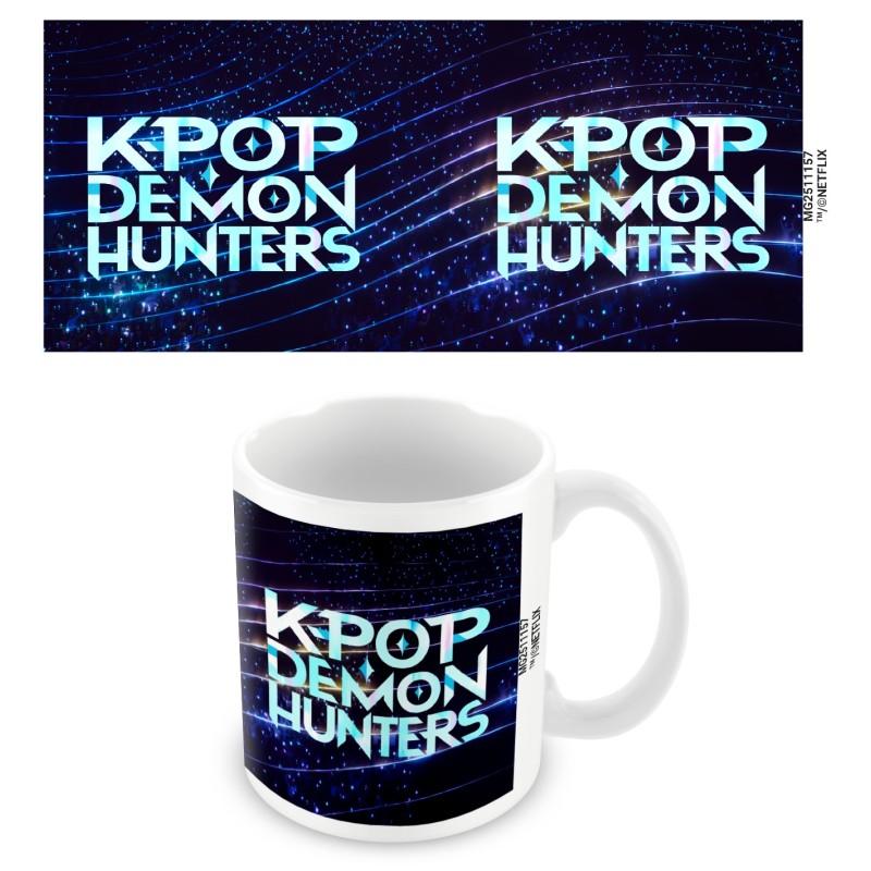 MUG K-POP DEMON HUNTERS (K POP LOGO) WHITE