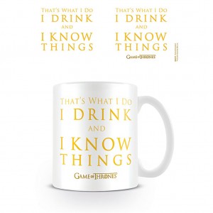 Mug Game Of Thrones (I Drink And I Know Things)