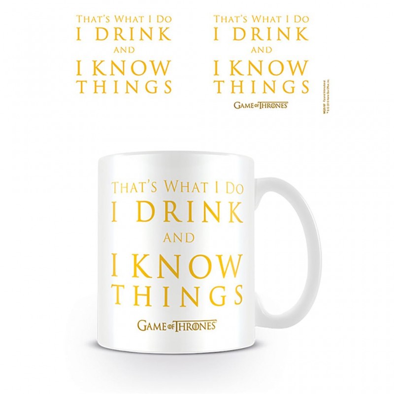 Mug Game Of Thrones (I Drink And I Know Things)