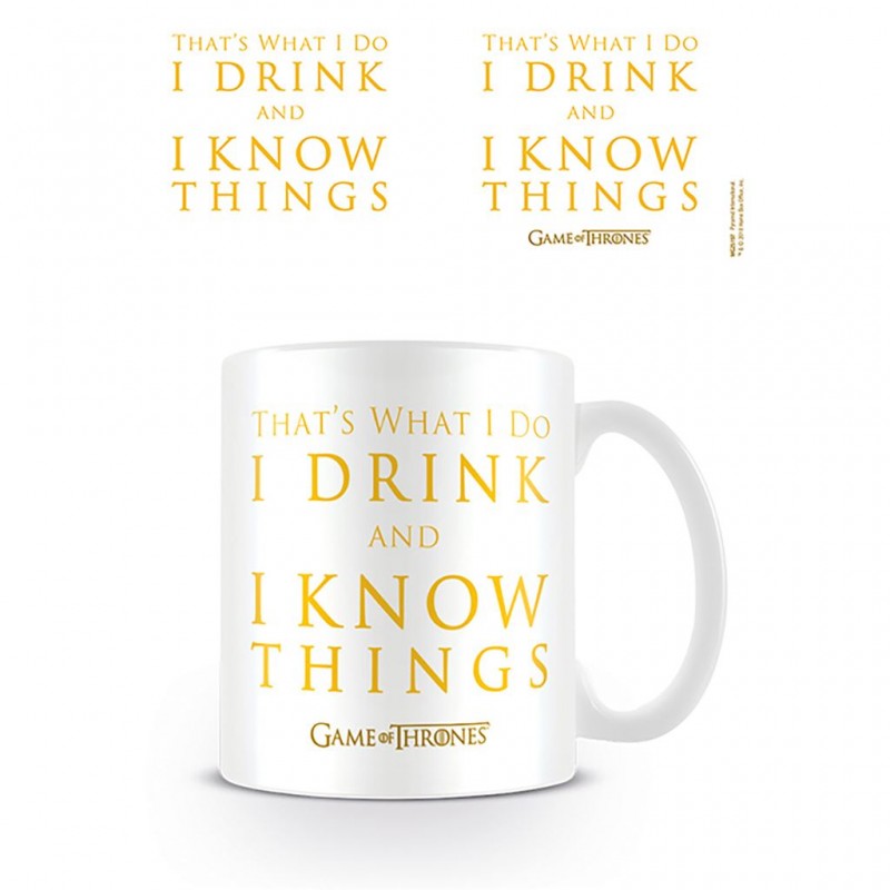 Game Of Thrones (I Drink And I Know Things) Mug