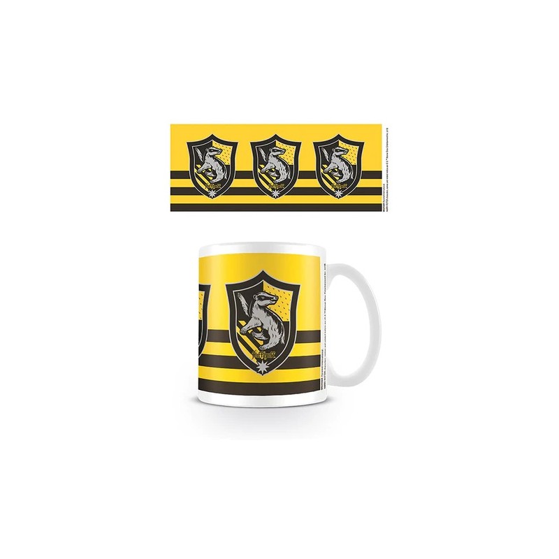 MUG HARRY POTTER Hufflepuff STRIPE)