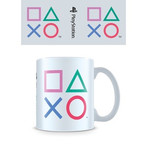 MUG PLAYSTATION SHAPES COLOURED EU