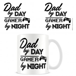 Dad by Day Gamer by Night Mug