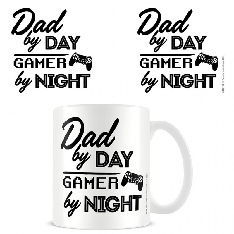 Mug Dad by Day Gamer by Night
