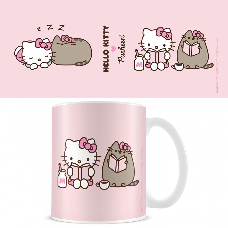 Pusheen x Hello Kitty (Zzz) Mug