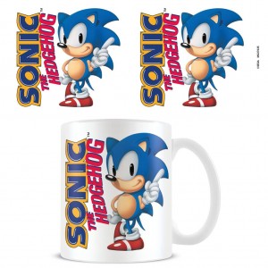 Mug Sonic The Hedgehog Classic Gaming Icon