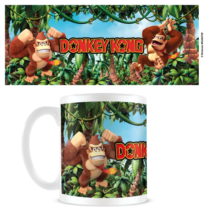 Mug Donkey Kong (3D Jungle) White Pod