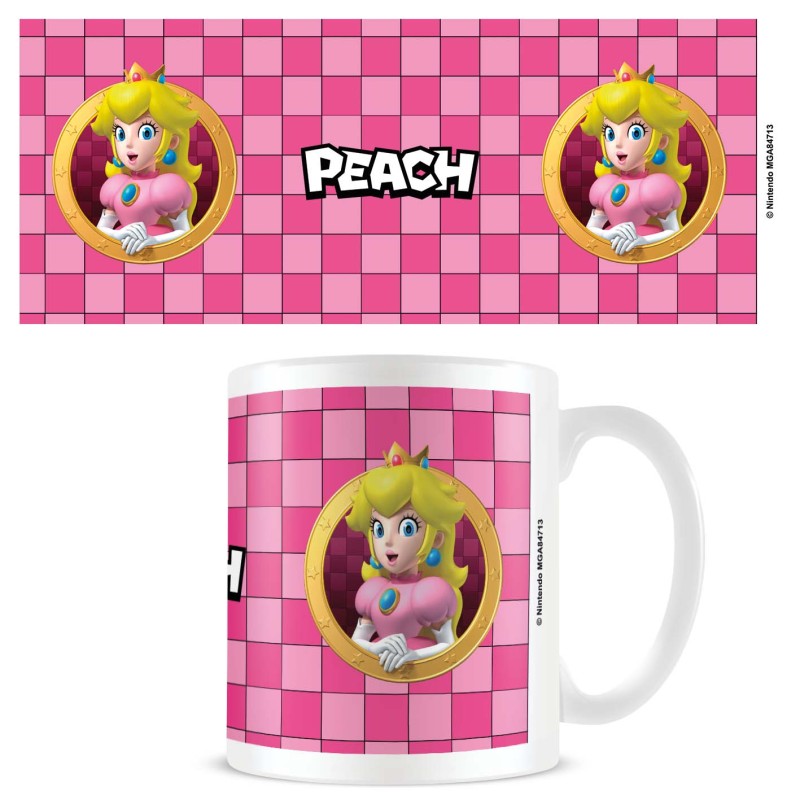 Pod Mug Super Mario (Peach 3D Port) white
