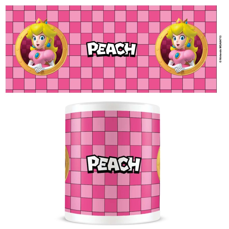 Pod Mug Super Mario (Peach 3D Port) white