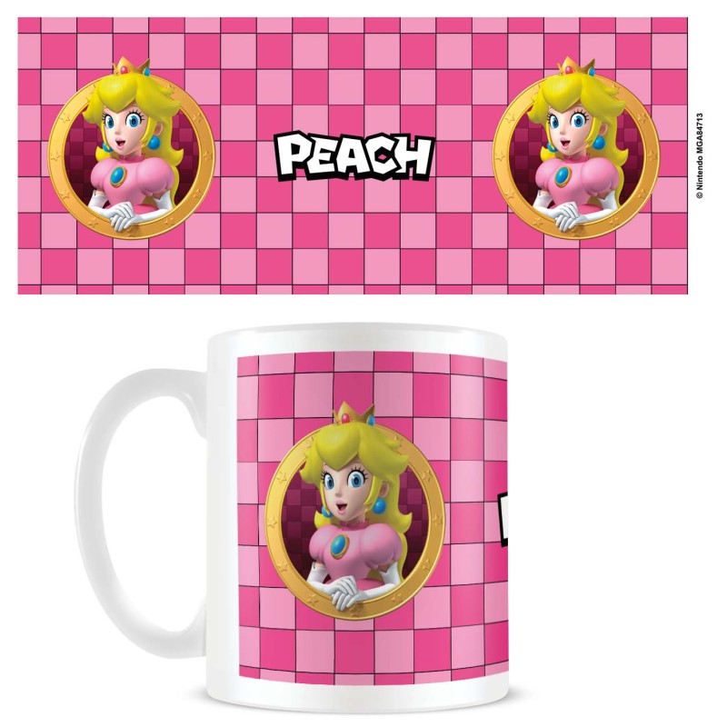 Pod Mug Super Mario (Peach 3D Port) white