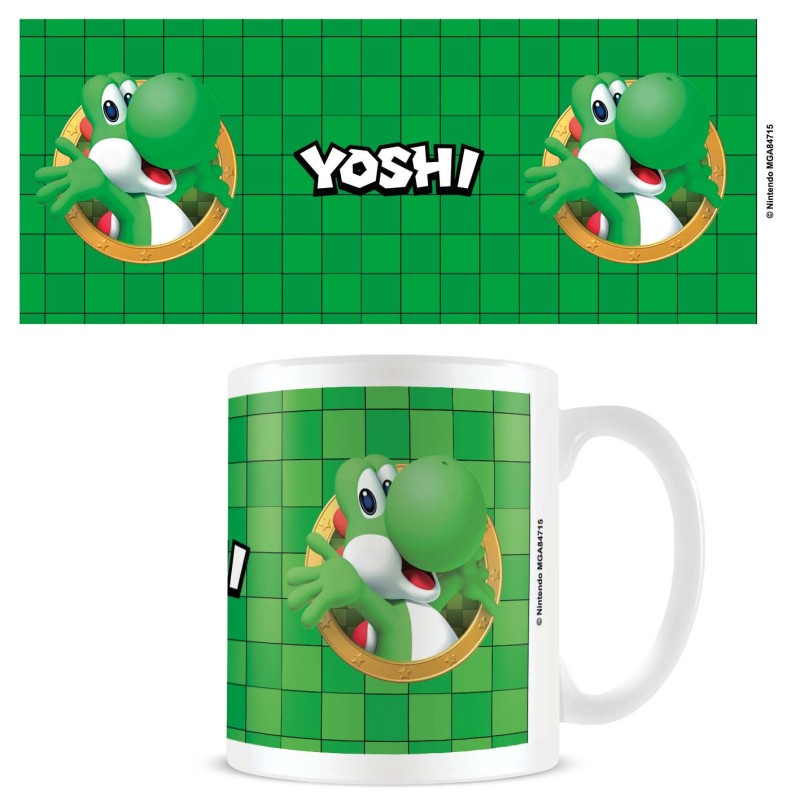 Pod Mug Super Mario (Yoshi 3D Port) white