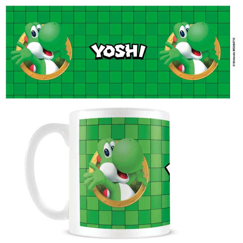 Pod Mug Super Mario (Yoshi 3D Port) white