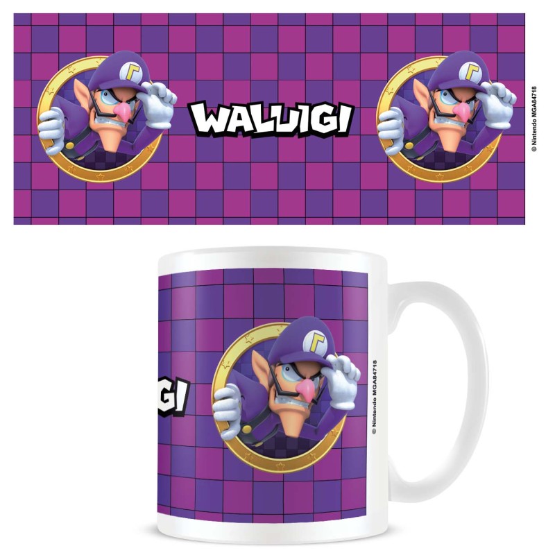 Pod Mug Super Mario (Waluigi 3D Port) white