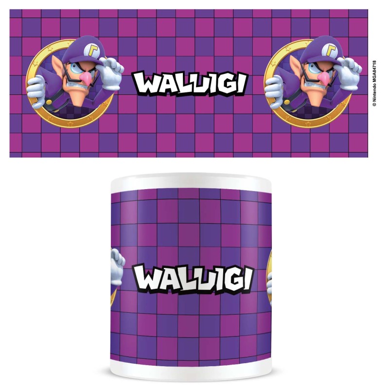 Pod Mug Super Mario (Waluigi 3D Port) white