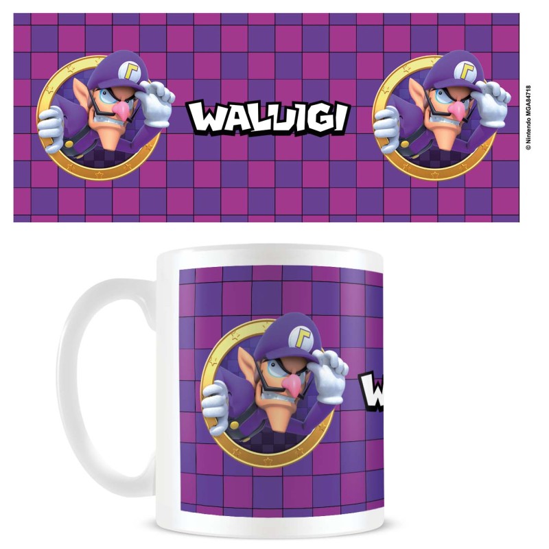 Pod Mug Super Mario (Waluigi 3D Port) white
