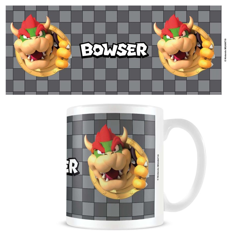 Pod Mug Super Mario (Bowser 3D Port) white