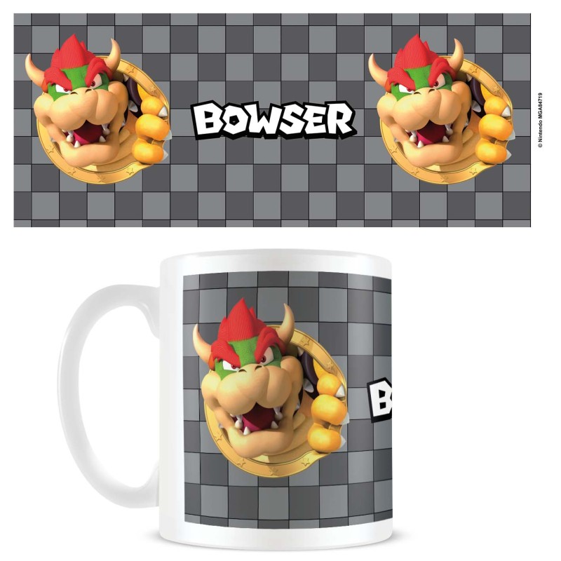 Pod Mug Super Mario (Bowser 3D Port) white