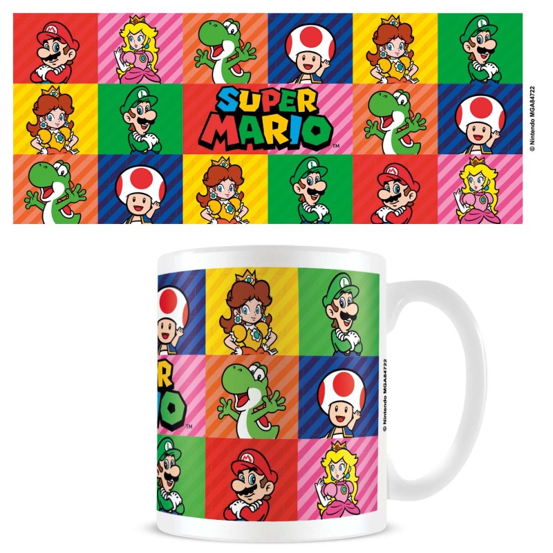 Mug Super Mario (Friends) White Pod