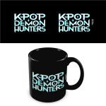 Mug K-Pop Demon Hunters (K-Pop Logo) Black Pod