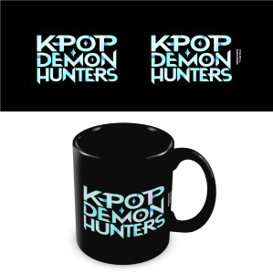 Mug K-Pop Demon Hunters (K-Pop Logo) Black Pod