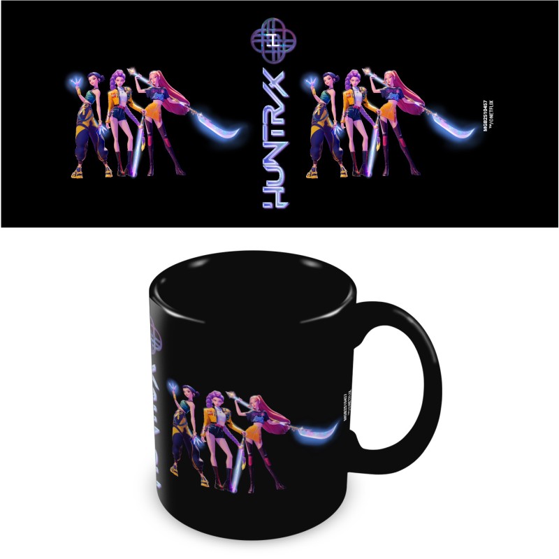 Mug K-Pop Demon Hunters (Huntrix) Black Pod
