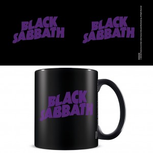 Black Sabbath (Mor Logo) Black Coffee Mug