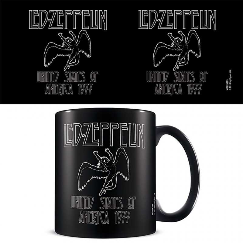 Mug Led Zeppelin (Icarus) Black