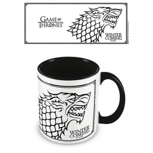 Game Of Thrones (Stark) Black Mug