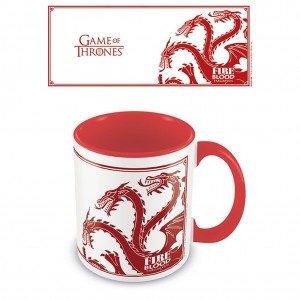 Mug Game Of Thrones (Targaryen) Red