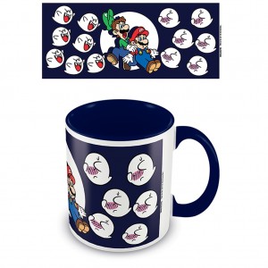 Mug Super Mario (Boos) Blue Coloured Inner