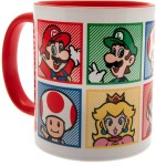 Mug Super Mario Red Coloured Inner
