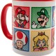 Mug Super Mario Red Coloured Inner