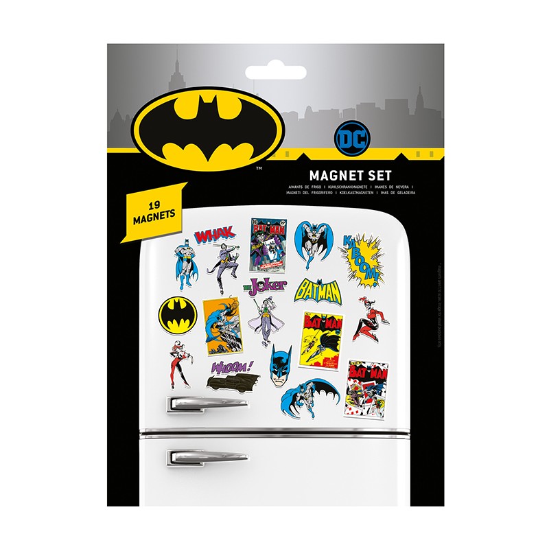 CDU Magnet Set DC Comics (Batman Retro)