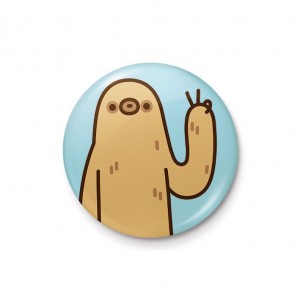Pin Badge Pusheen (Sloth)