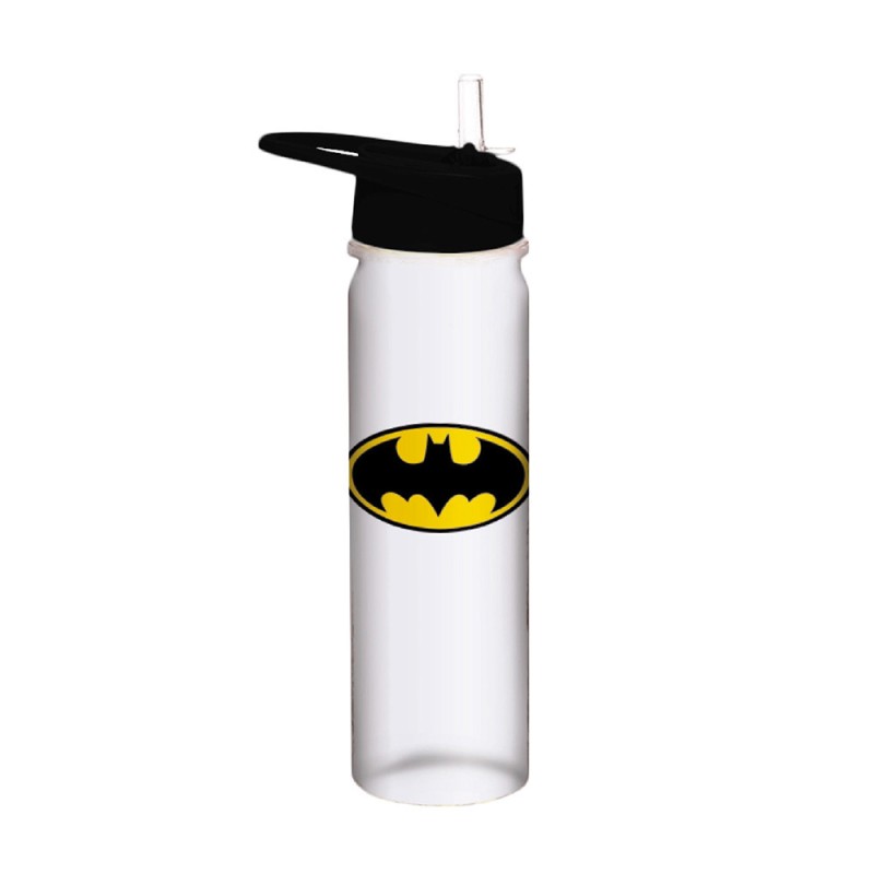 Plastic Drinks Bottle Batman Symbol