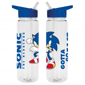Plastic Drinks Bottle Sonic The Hedgehog (Gotta Go Fast)