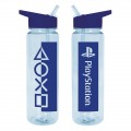 Plastic Drinks Bottle Playstation (Blue Tone)