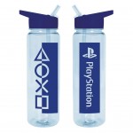 Plastic Drinks Bottle Playstation (Blue Tone)