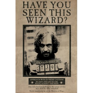001 - Maxi Posters Harry Potter Wanted Sirius Black