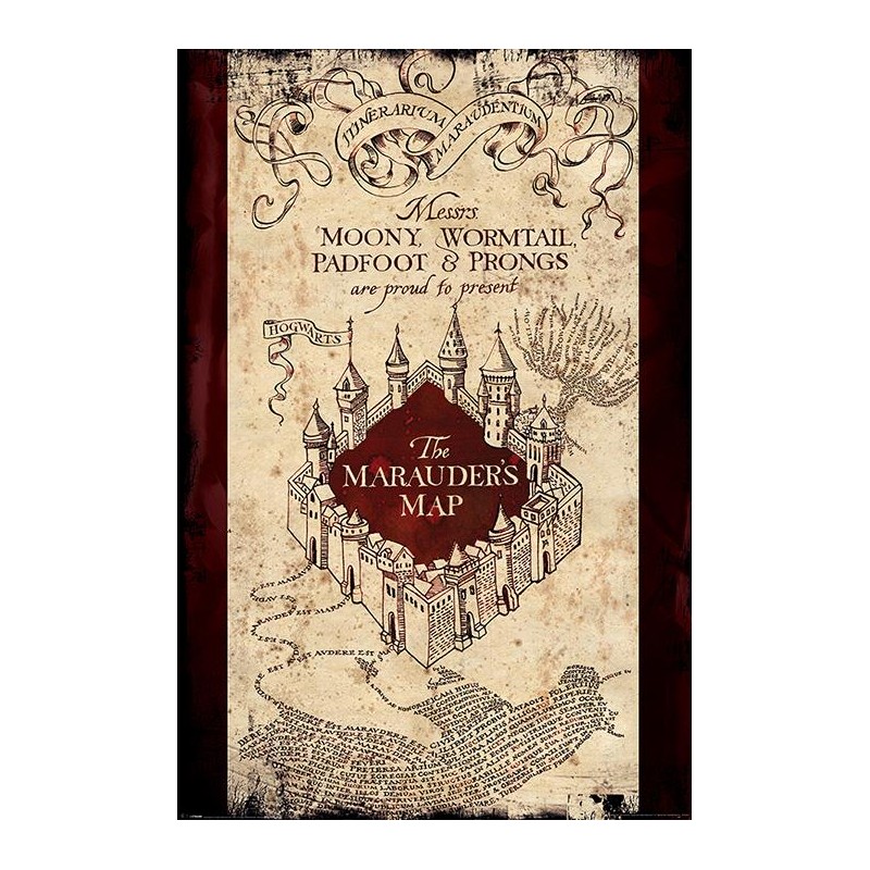 002 - Maxi Posters Harry Potter The Marauders Map