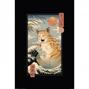 016 - Maxi Posters Vincent Trinidad Catzilla Ukiyoe