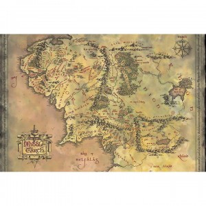 034 - Maxi Posters Lord Of The Rings (Middle Earth)