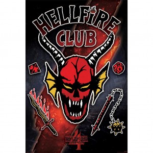 113 - Maxi Poster STRANGER THINGS 4 (HELLFIRE CLUB)