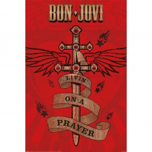 109 - Maxi Poster BON JOVI (Livin on a prayer)